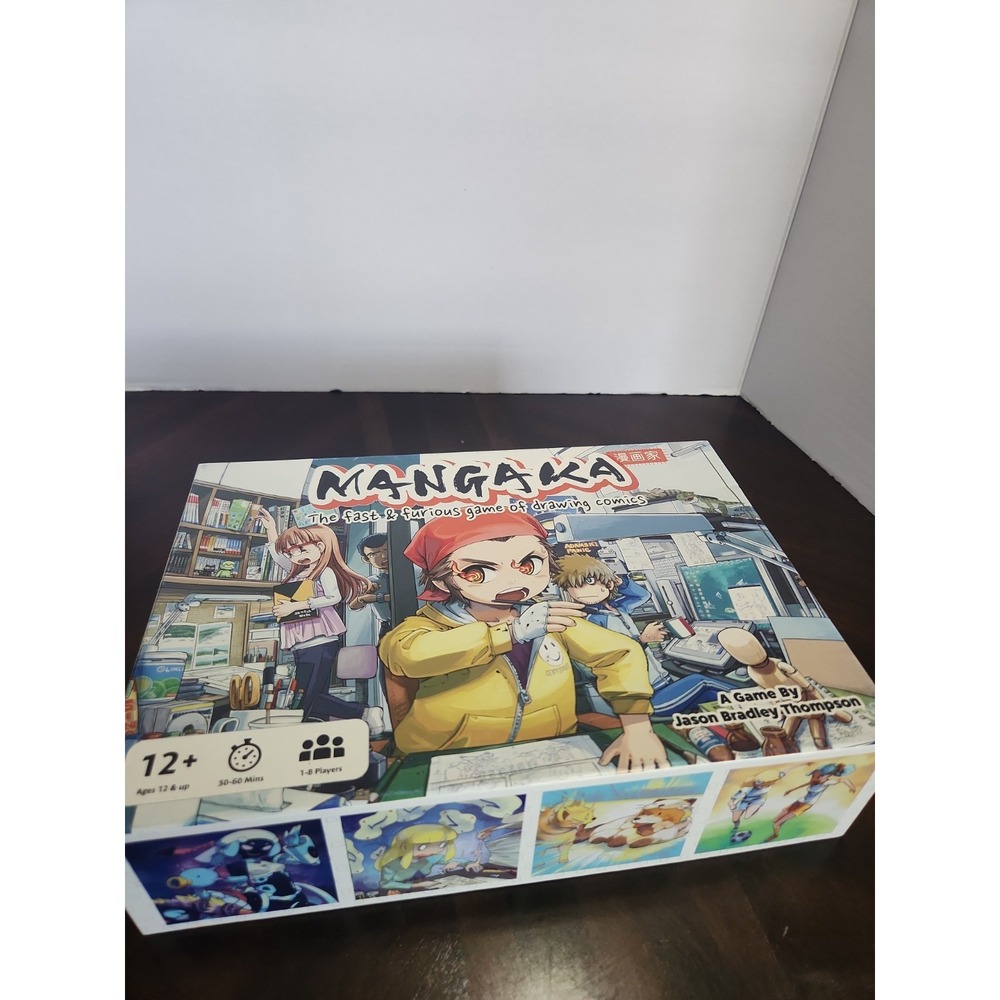 Mangaka Fast And Furious Game of Drawing Comics Open Box Never Played 100% Compl